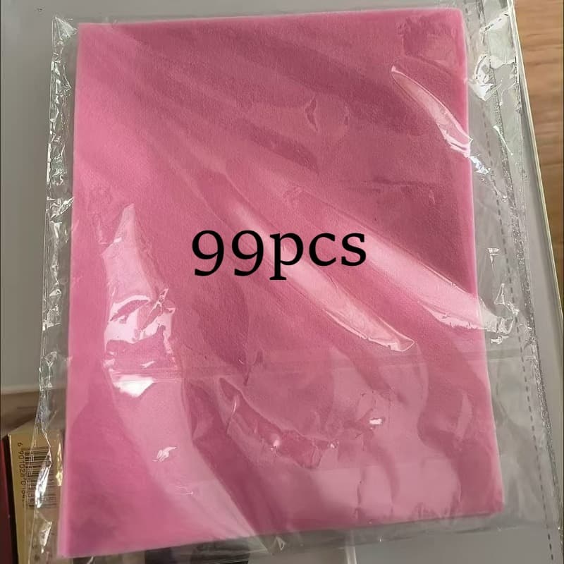 TEMU 99pcs Of Sturdy Disposable Filters For Nail Dust Vacuums, Ultra-thin Replacements Suitable For Nail Salons And Home Use, Perfect As A Gift For Nail Art Enthusiasts During Christmas And New Year