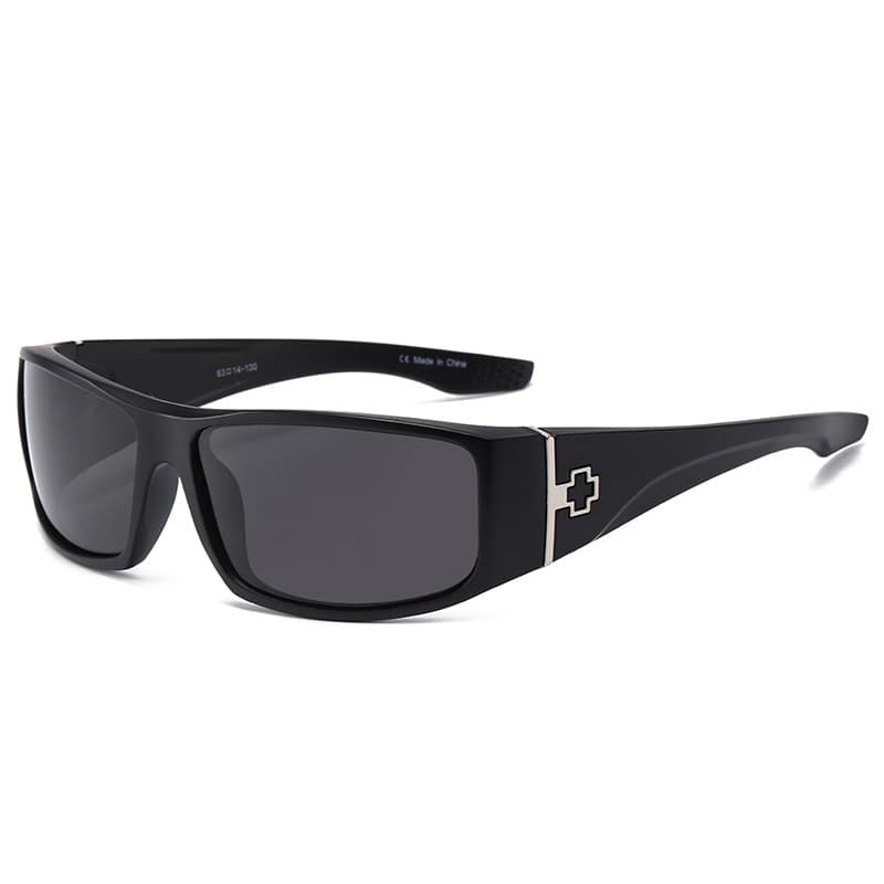 TEMU Retro Polarized Sunglasses Suitable For Outdoor Riding, Square Cross Sunglasses With Mirror & Glare, For,, Fishing, Driving