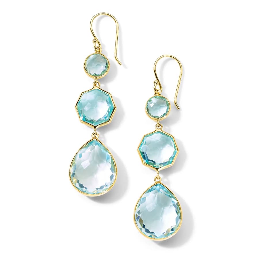 TEMU Long Sparkling Earrings Drop Shape Suitable For Everyday And Many Occasions, Gift For , New Year Gift Valentine's Day Gift