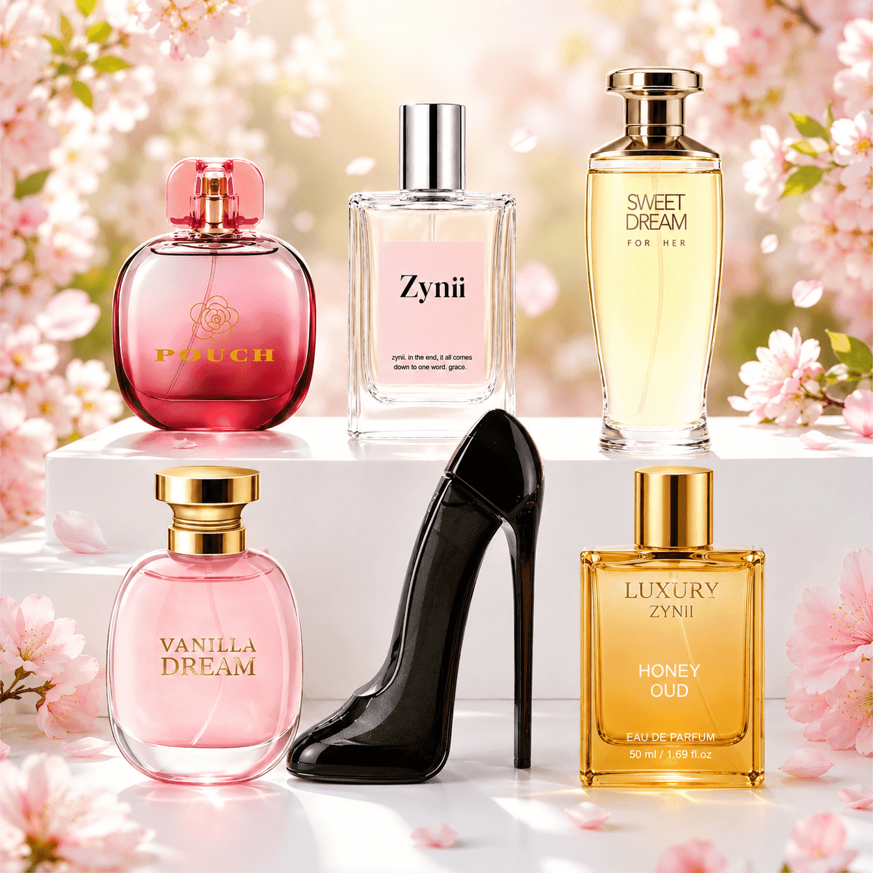 TEMU 1pack Women's Surprise Perfume | 50ml | 1 Random Scent From 6 Notes: Citrus, , Floral, Or Fruity. A Daily Mood Surprise. Perfect Birthday Gift For Girlfriend.