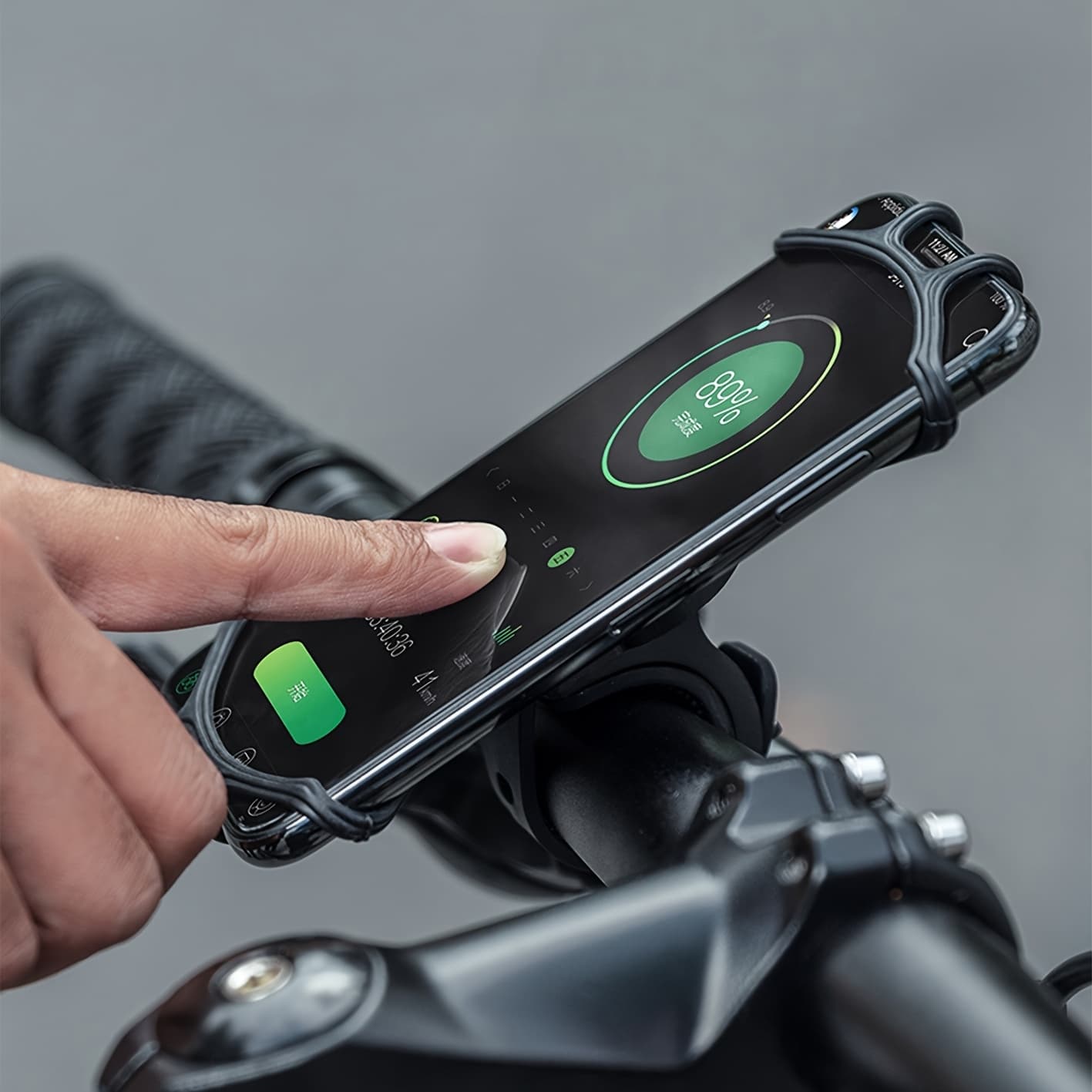 TEMU Bicycle Phone Mount (suitable For Motorcycles, Bicycles, Etc.) - Universal Car Phone Holder Compatible With Iphone, Xiaomi And Other Brands
