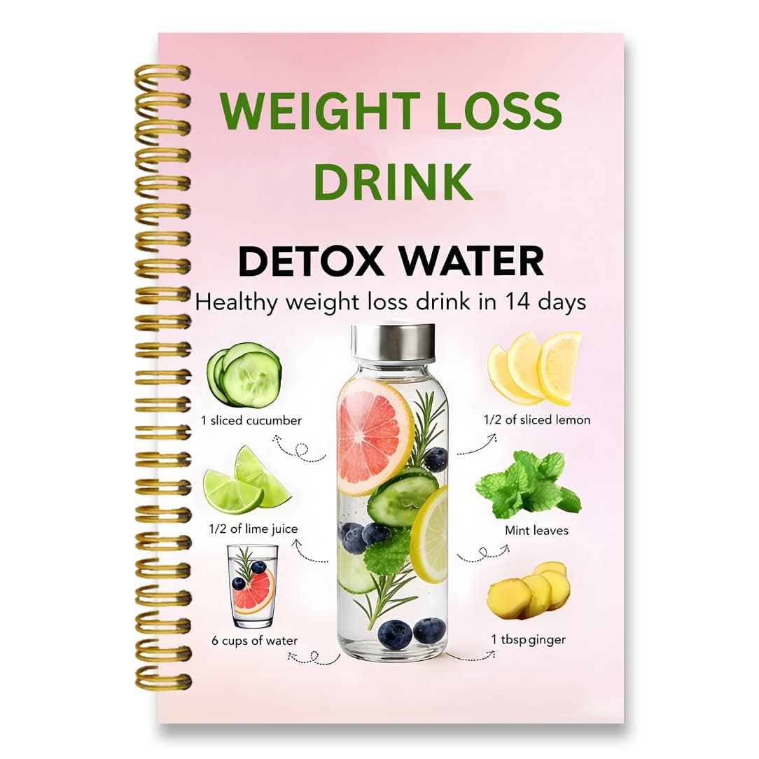 TEMU Weight Loss Blank Spiral Notebook, 5.5x8.3 Inches, Blank Pages For Food Journal, Cooking Notes & , Gift For Diet Enthusiasts
