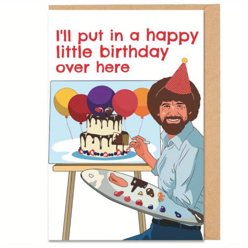TEMU A Humorous Birthday Card To Give As A Gift For Christmas, Halloween, Or Thanksgiving. 1pc A , Him, , Sisters, Or Husbands, Ideal For The