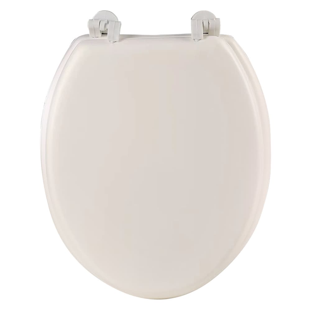 TEMU Toilet Seat Soft Close, Quick Release Design For , Comfortable Cushioned Seat, Standard Toilet Replacement Cover For Bathroom