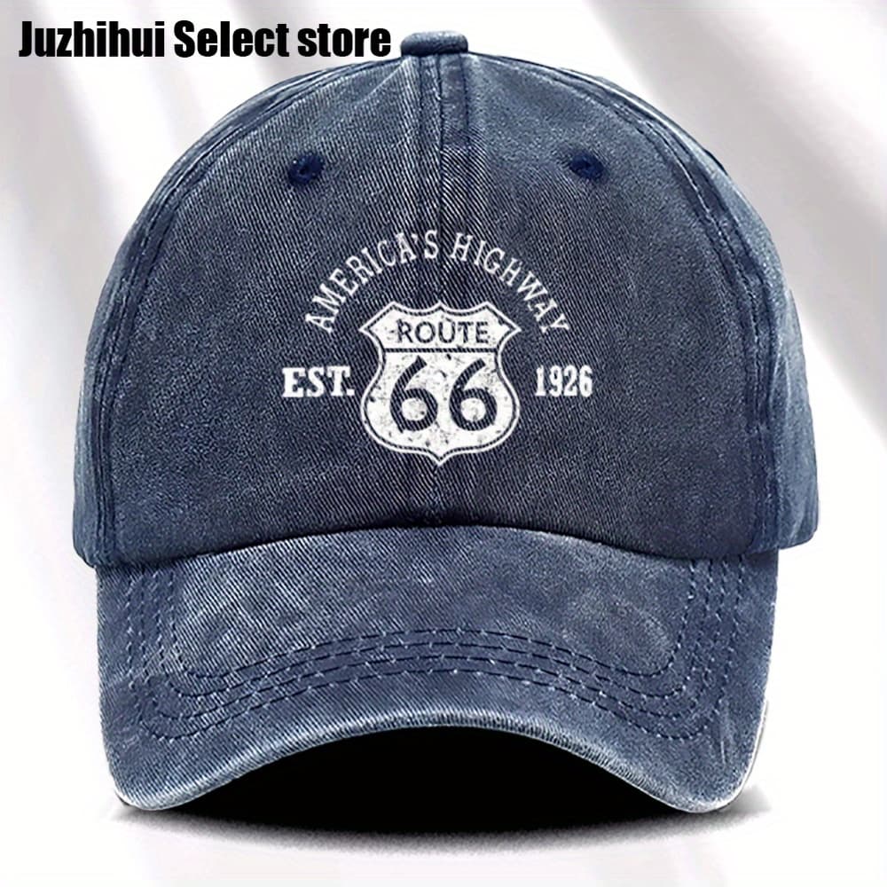 TEMU 1pc Retro Hat, Washed Baseball , Hat, Fashionable Washed Retro Hat, Outdoor Baseball With Curved Brim