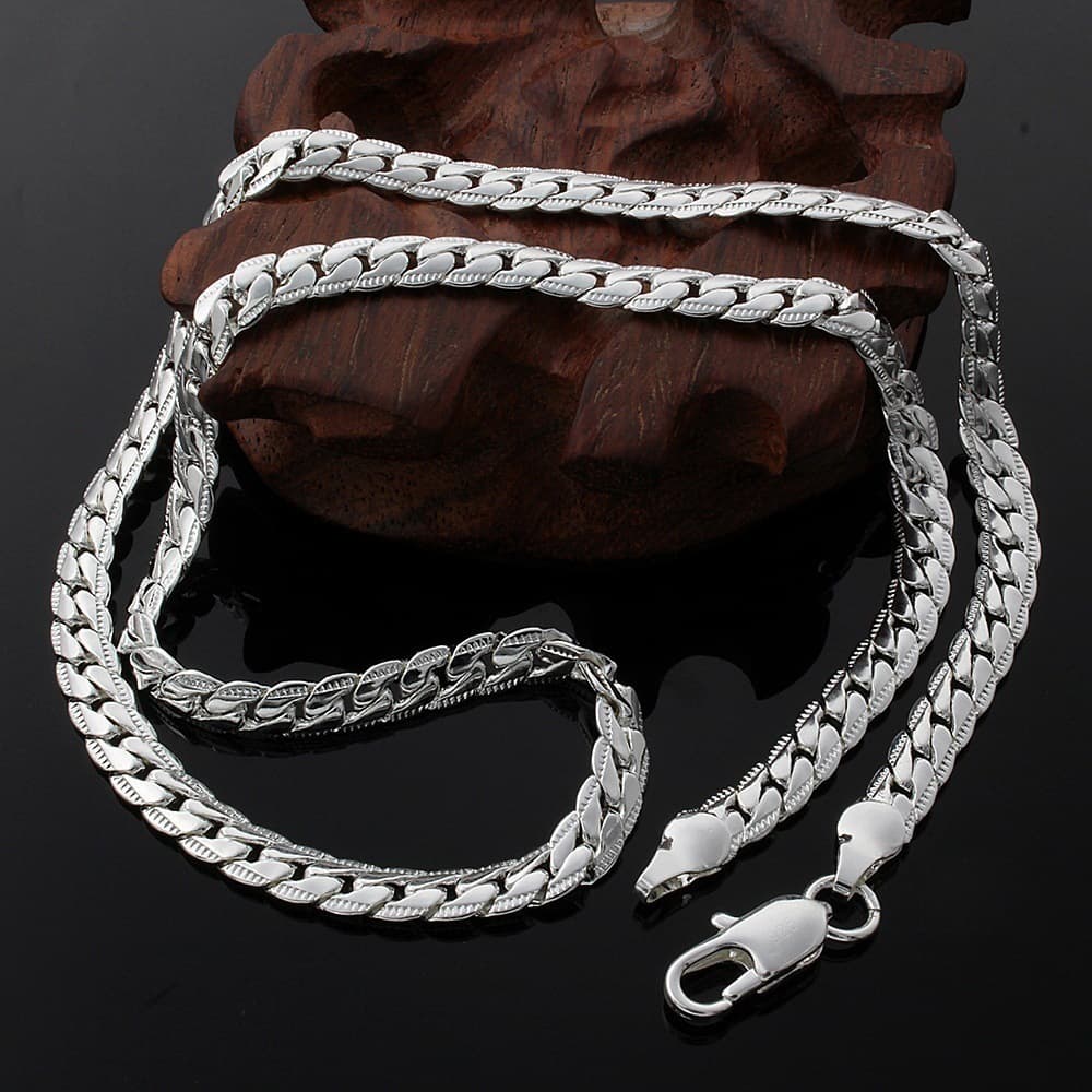 TEMU Stylish 20-inch 925 Red Golden Silvery Necklace Chain - Ideal For Crafting Jewelry, Weddings, And Engagement Proposals