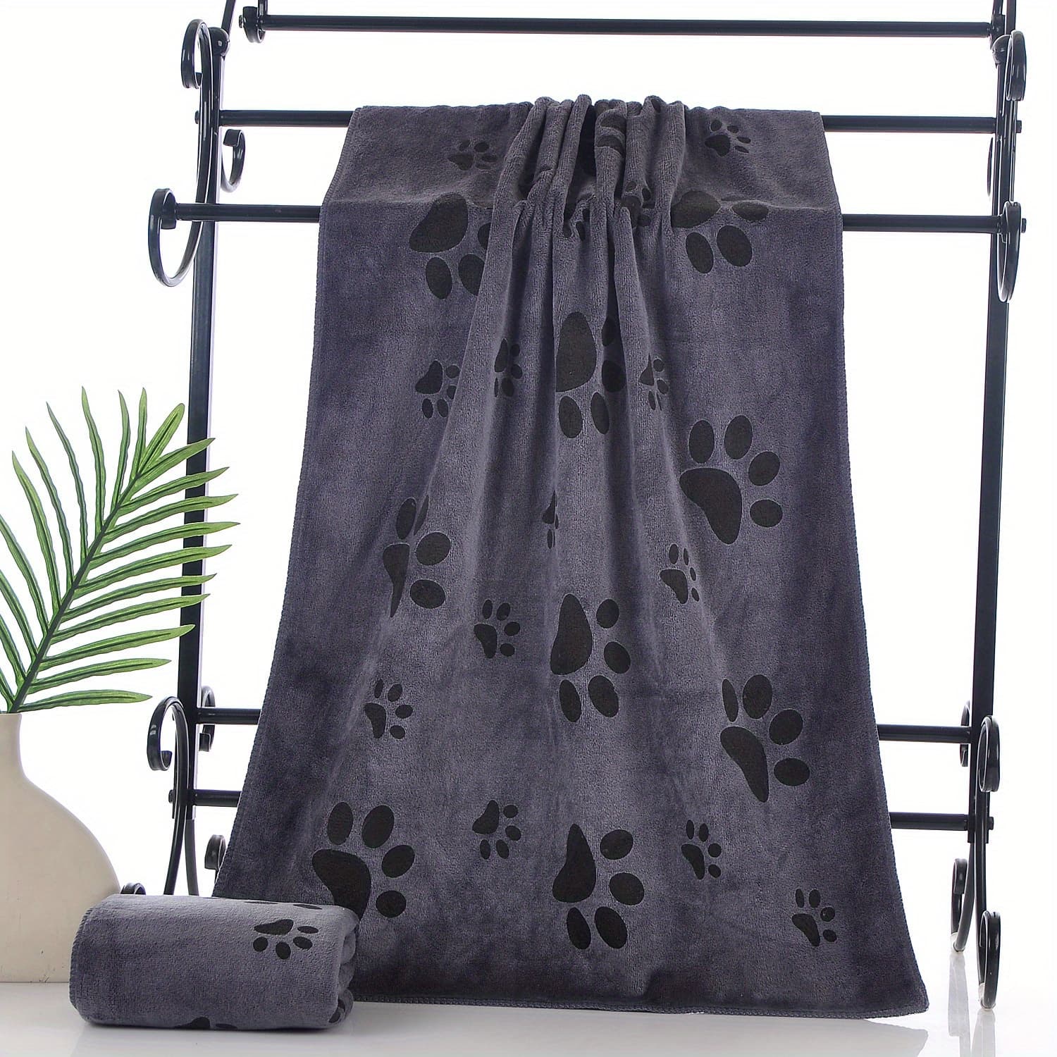 TEMU Absorbent Towels For Pet Cats And Dogs, Bath Towels For Dogs, Large-sized And Extended Bath Towels For Cats, Suitable For Cats And Dogs