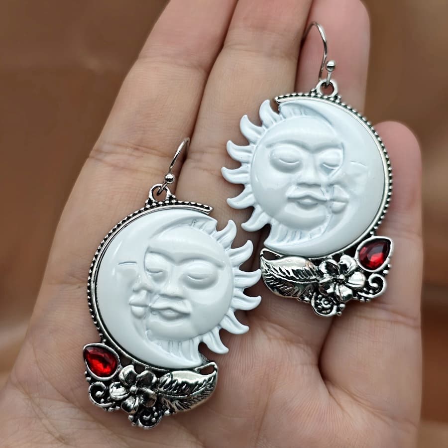 TEMU 2pcs Stylish And Exquisite Creative Sun Earrings Men And Women Earrings Perfect Christmas Jewelry Gifts For And Anniversary Gifts