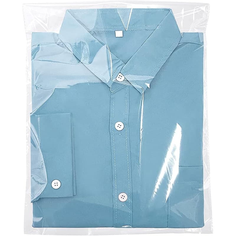 TEMU 200 Large Self-sealing Plastic Bags, Adhesive, 30.48 X 40.64cm, Transparent Reclosable Plastic Bags For Packing Clothes, T-shirts, Pants, Total 200pcs
