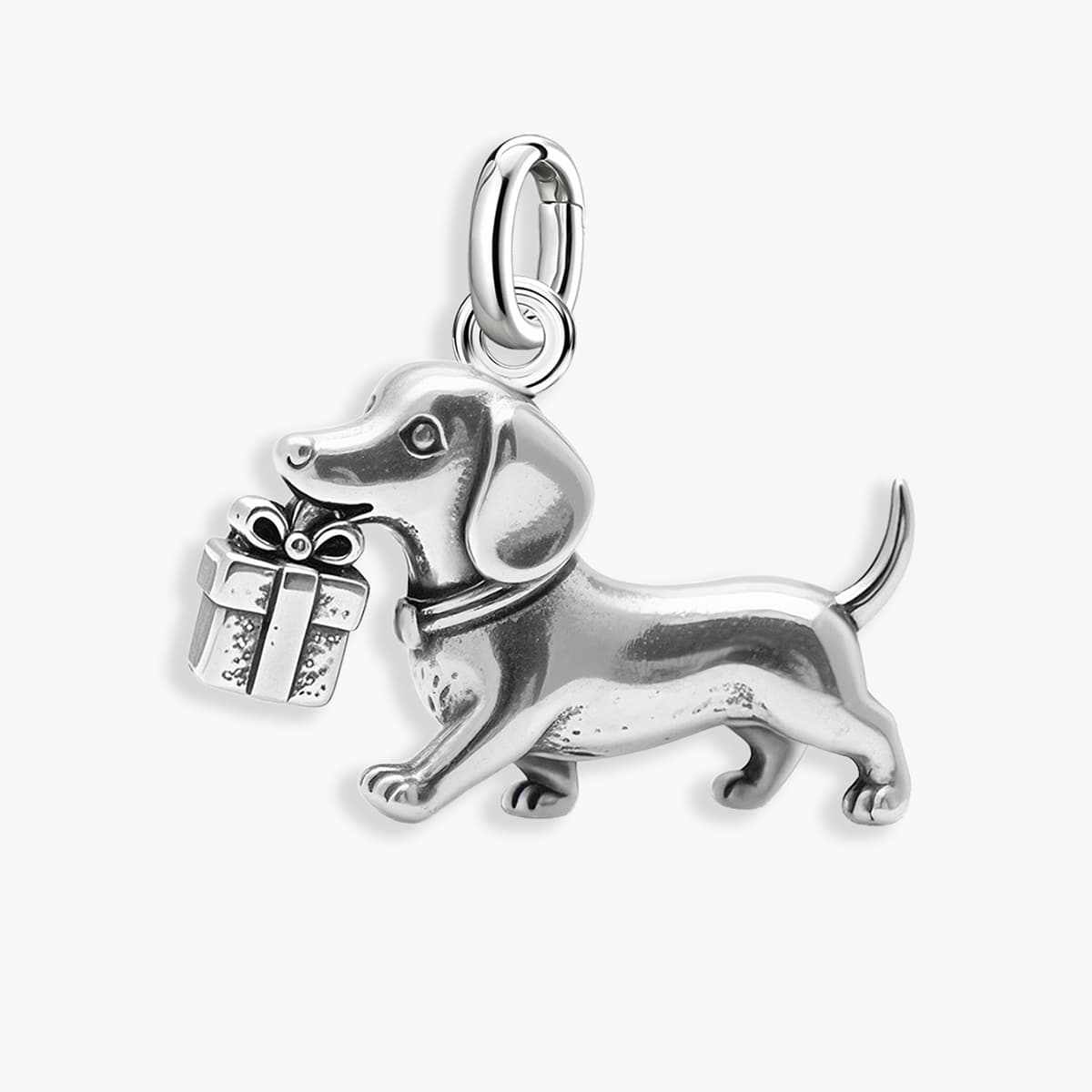 TEMU 1pc Vintage Dachshund Diy Pendant, Vintage Pendant Suitable For Original Bracelets Or Bangle Necklaces, Jewelry Making, Birthday Gift, Valentine's Day Gift, Gift, Christmas Gift For Women