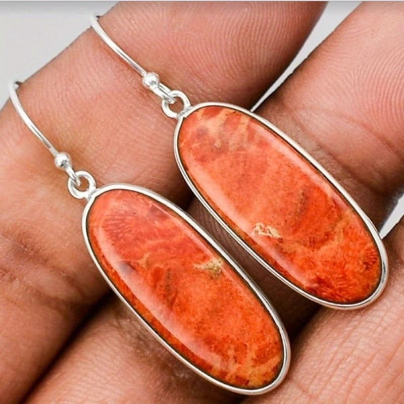 TEMU Retro Creative Oval Pendant Earrings Holiday Gift Anniversary Gift Birthday Party Jewelry