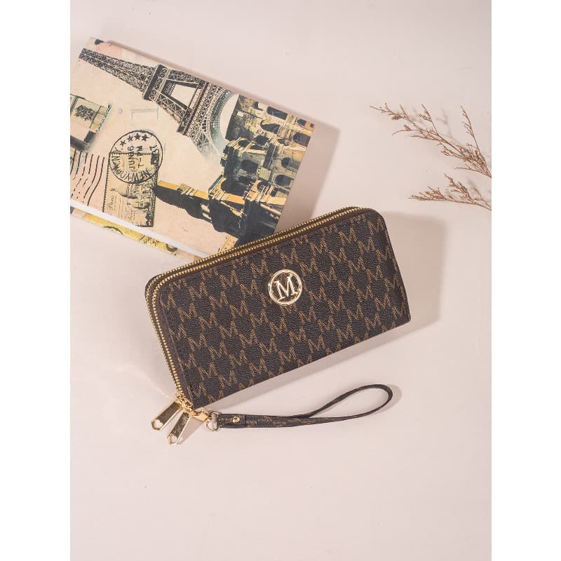TEMU New Women's Wallet Design: A Easy And Stylish Coin Purse, Versatile Card Holder With M Element