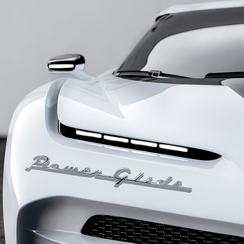 TEMU [customized]personalized Text-cut Car Emblem, Premium Thick-cut Stainless Badge, A Item For Car Enthusiasts, A Perfect Gift For Men