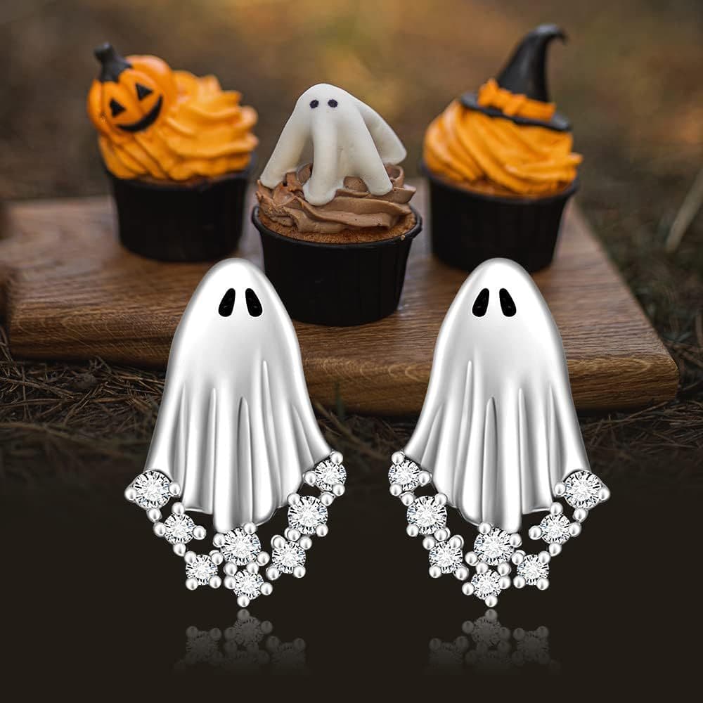 TEMU 2pcs Fashion Earrings Halloween Christmas Birthday Party Anniversary Gift Jewelry For