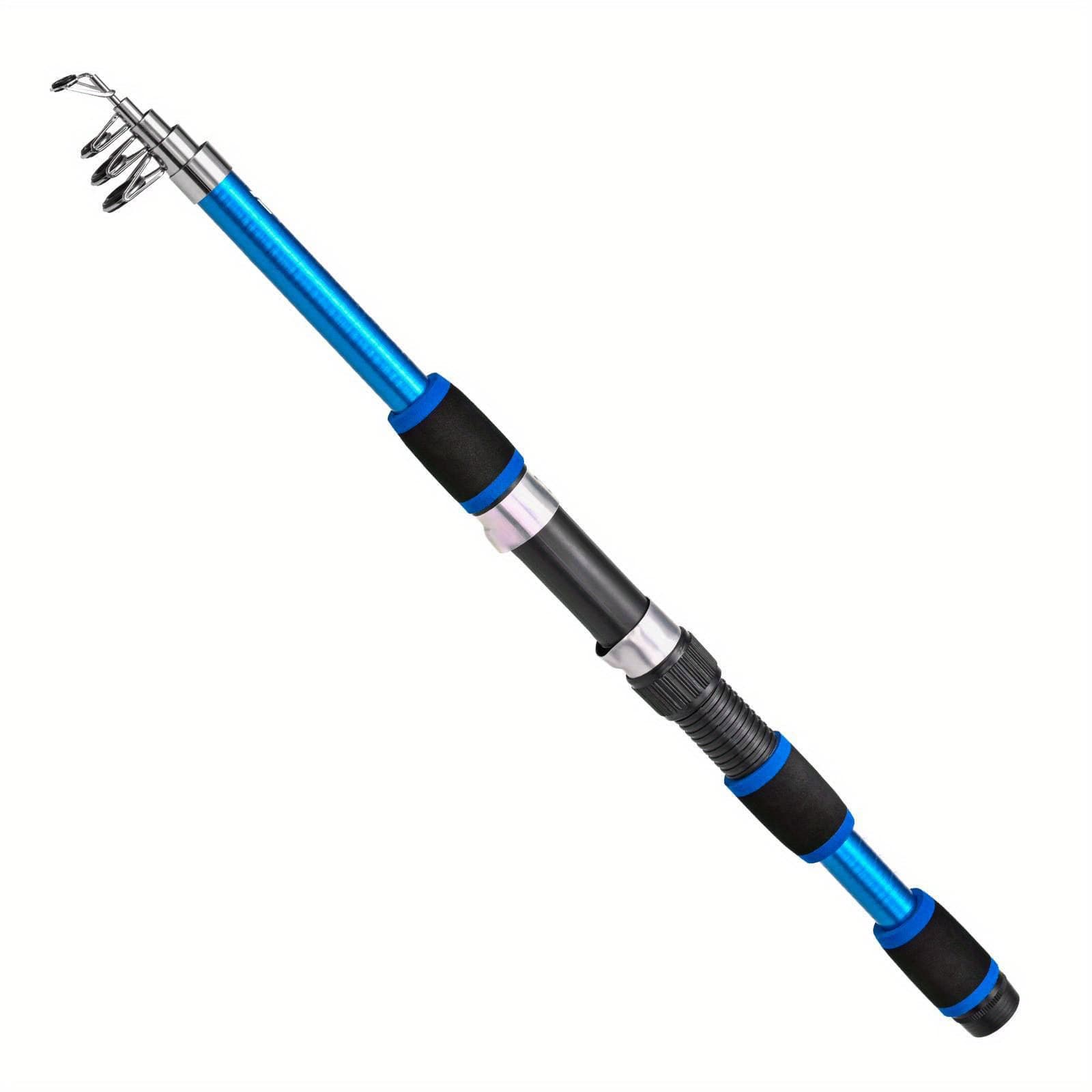 TEMU 5 Colors Of Lure Rod 1.8 Meters Sea Fishing Rod Spinning Reel Set Essential For Beginners And Professionals