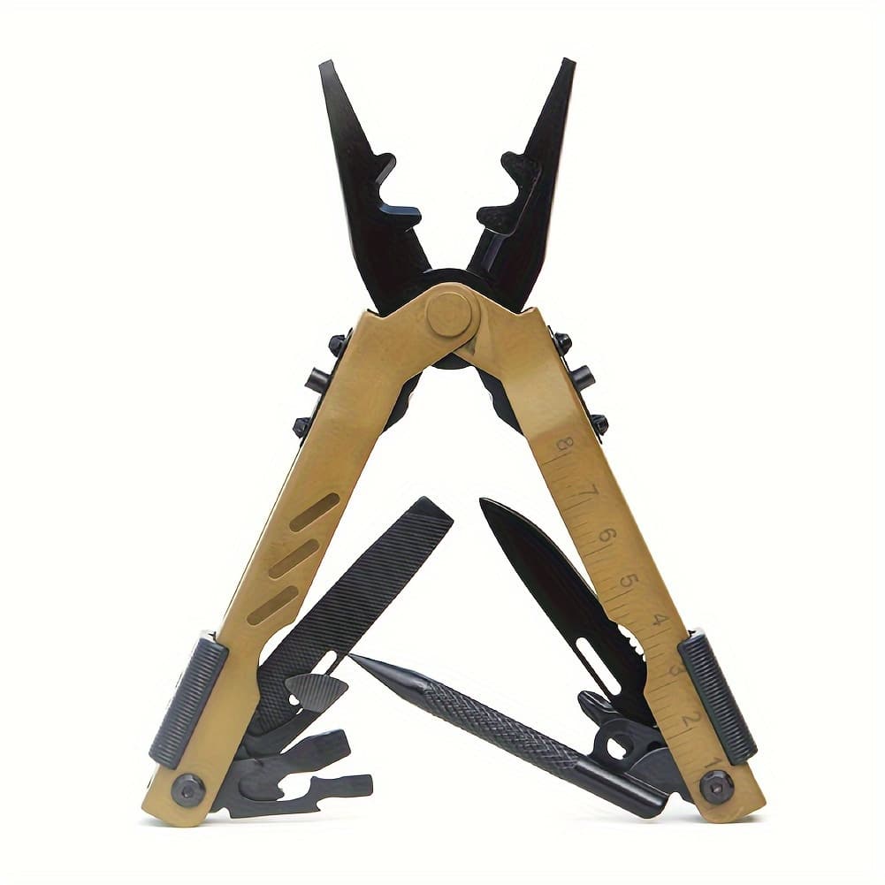 TEMU Multifunctional Tool Clamp Telescopic Electrophoresis Pliers Multifunctional Folding Pliers
