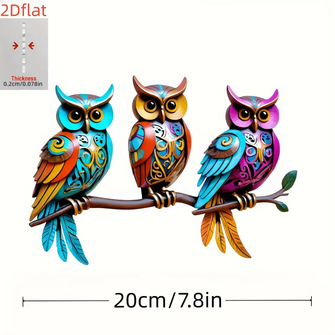 TEMU 2d Flat, 2dflat, 1pc, Bohemian Style 3pcs Wall Decoration For , Courtyard, Living Room And Bedroom Outdoor Fence Decor - For Holiday Parties, Ideal Gift For