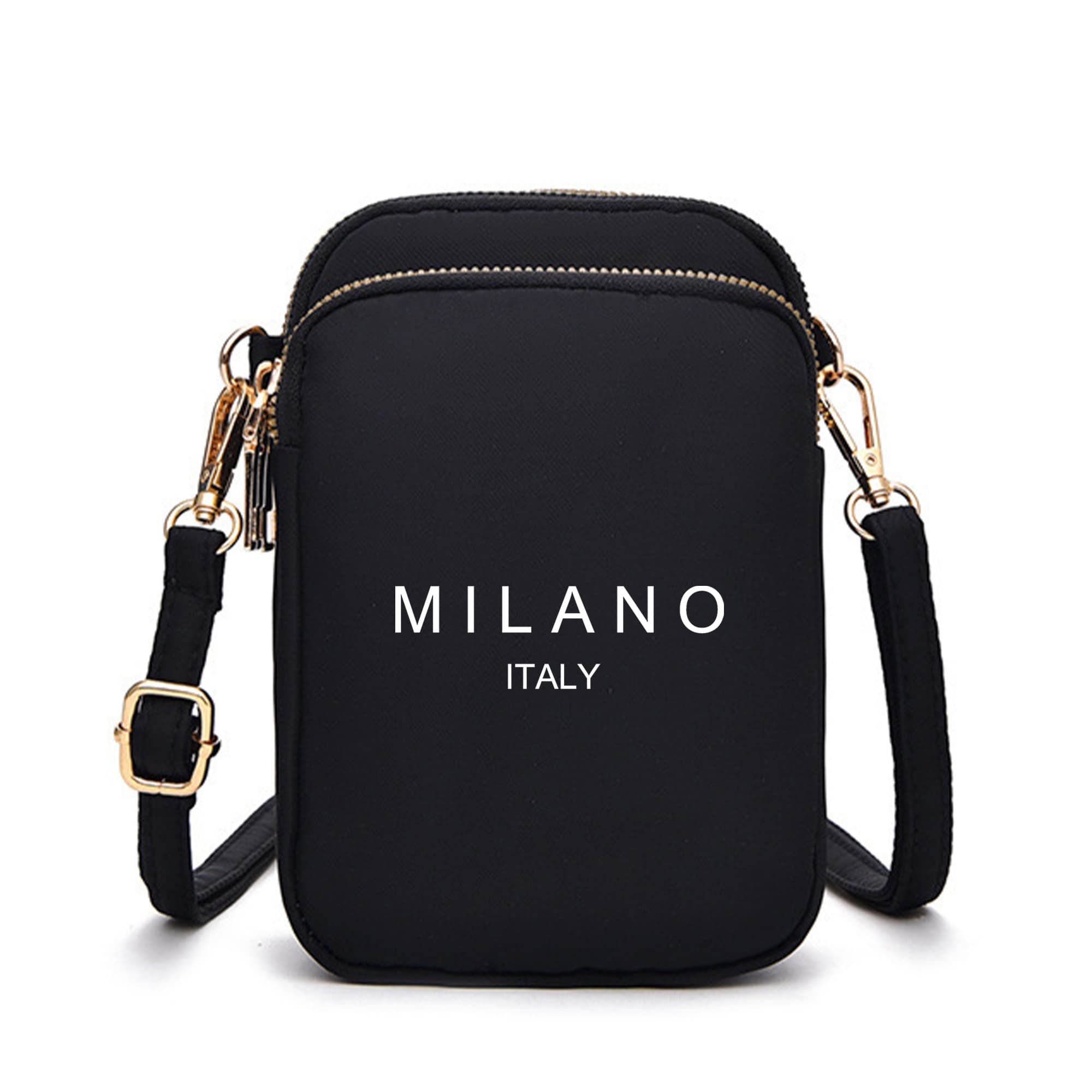 TEMU Pattern Crossbody Bag, Multi-pocket Shoulder Bag Phone Bag, Multifunctional Coin Storage Bag With Headphone Jack, Suitable For Occasions, For Teenager