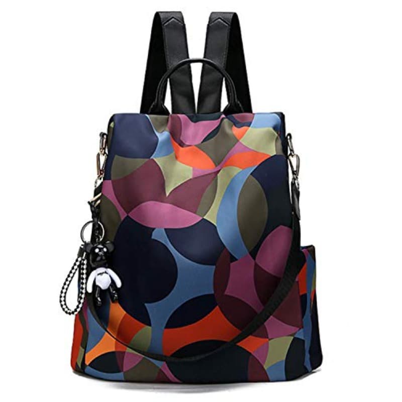 TEMU Free Love Anti-theft Backpack Nylon Backpacks Handbags For Women Travel Rucksack Lightweight Shoulder Bags