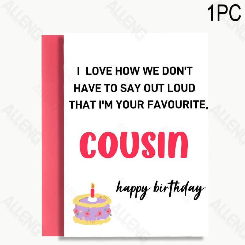 TEMU 1pc Funny Birthday Card With Envelope - "i We Don't Have To " Message - Perfect For Men, Women, Dad, , Husband, And Boyfriend - Humorous Greeting 14+, Happy Birthday Wishes