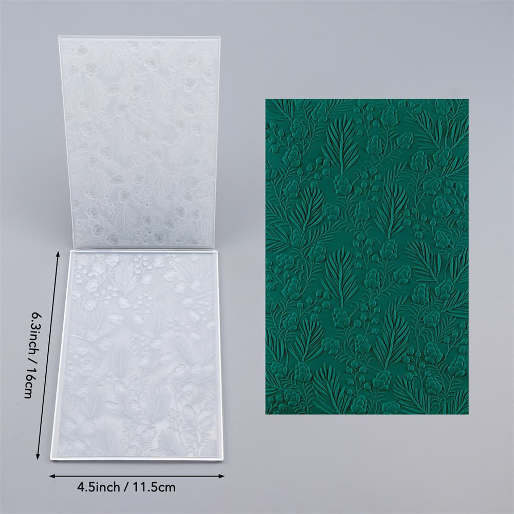 TEMU Pine Cone 3d Embossing Folder Texture Pattern Background Diy Scrapbooking Craft Supplies For Embossing, Template Molds, Decorative Crafts Project Making