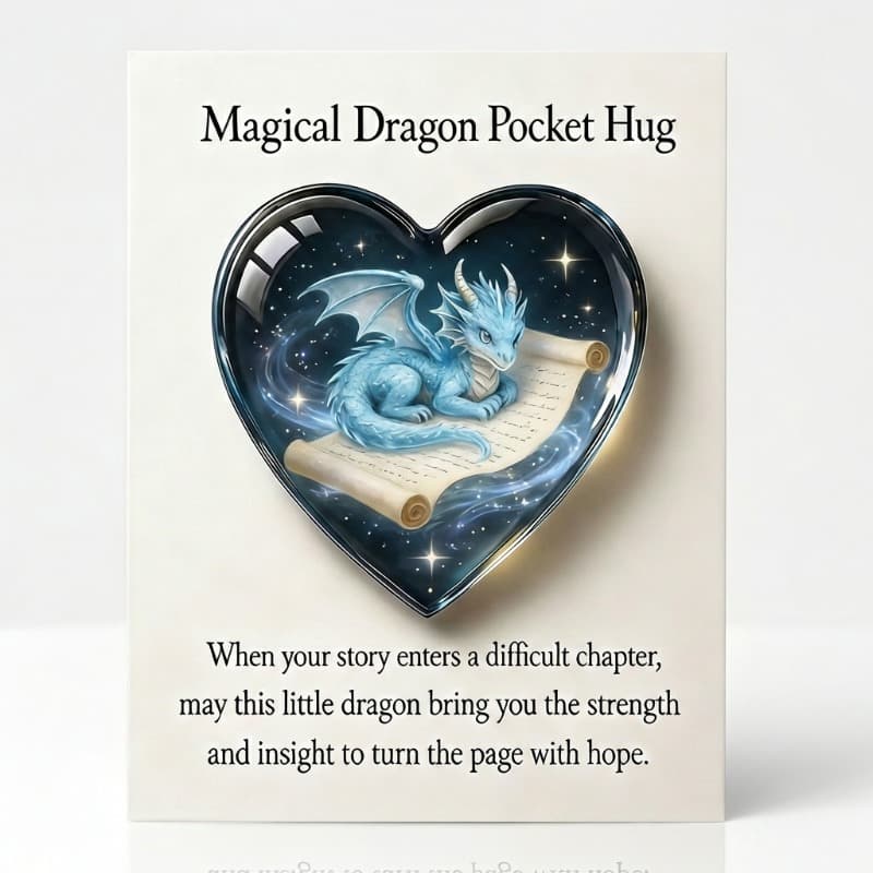TEMU Heart Shaped Pocket Hug Card, Inspirational Positive Greeting Card, Inspirational Gift, Emotional Token And Home Decor