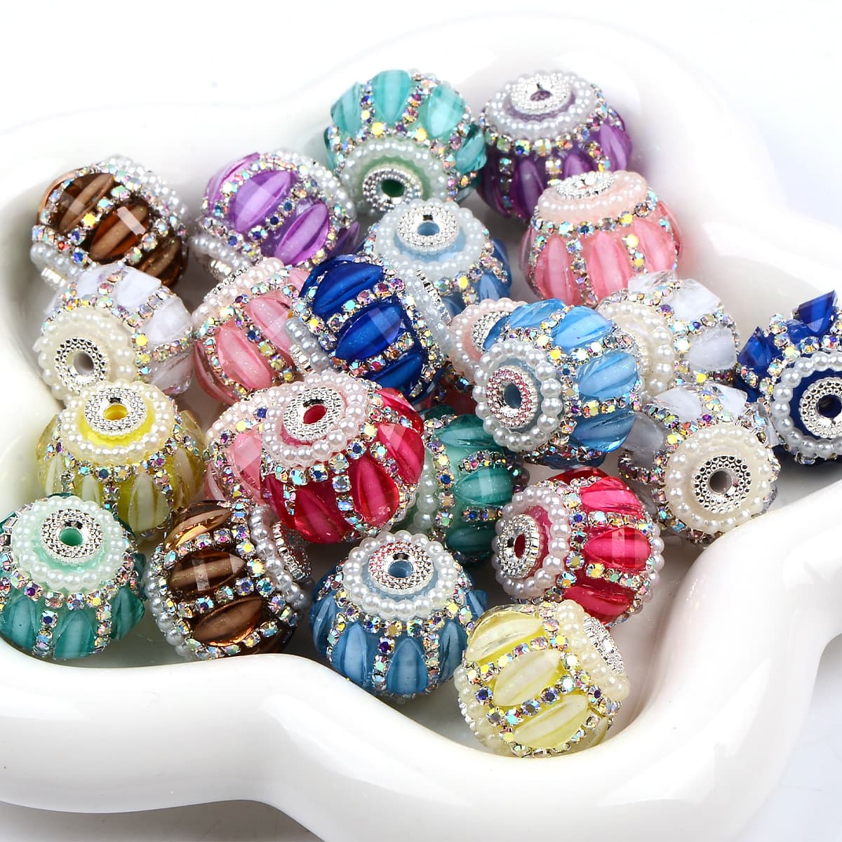 TEMU 9pcs Pumpkin Chain & Lantern Beads, Heavy-duty Beads & Cute Beading Supplies, Accessories For Beaded Pens, Phone Chains & Handmade Ornaments