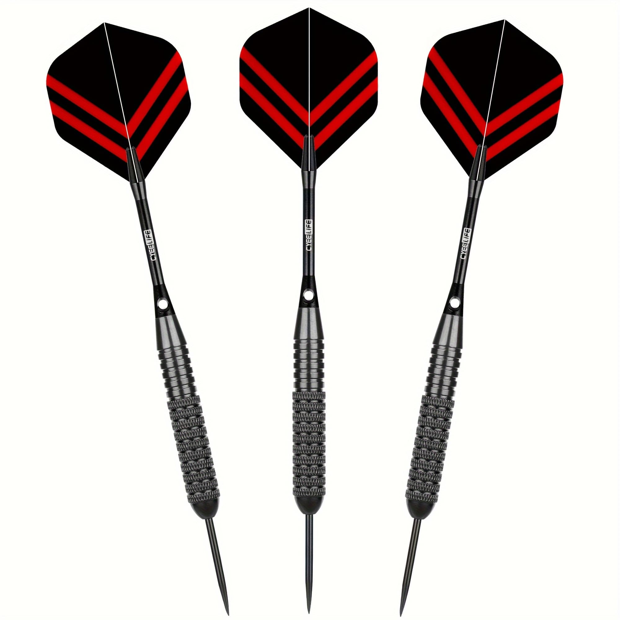 TEMU 3pcs/set, 22g Needle Darts, Anti-fall Metal Tip Darts For Outdoor Games