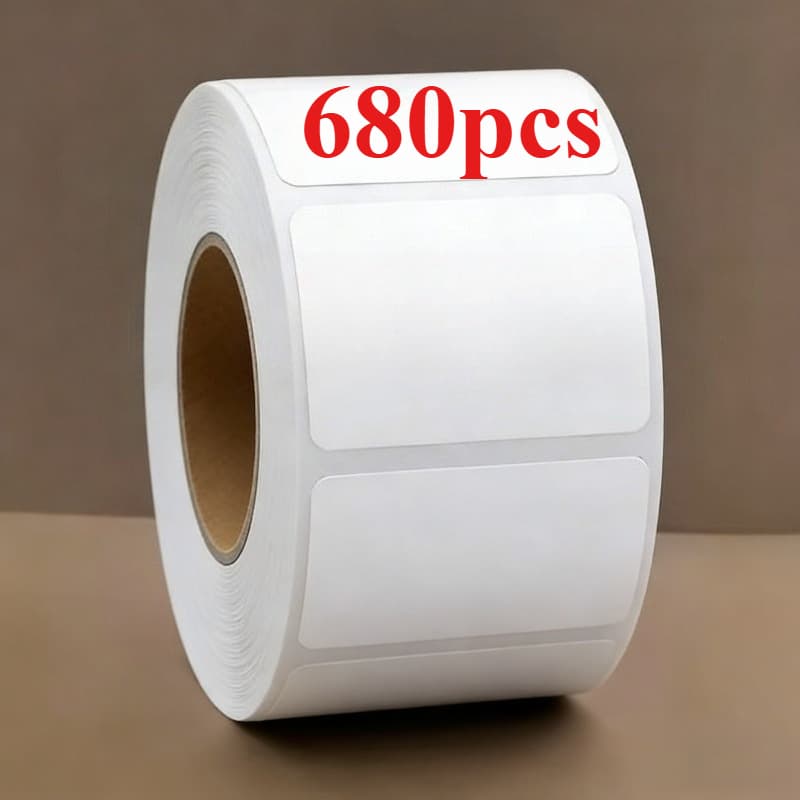 TEMU New Product Release: 680pcs High-tack Labels, Suitable For Commercial Pricing And , Applicable To . Ideal For Retail, Warehouse Classification, Home Labeling, And Office Use