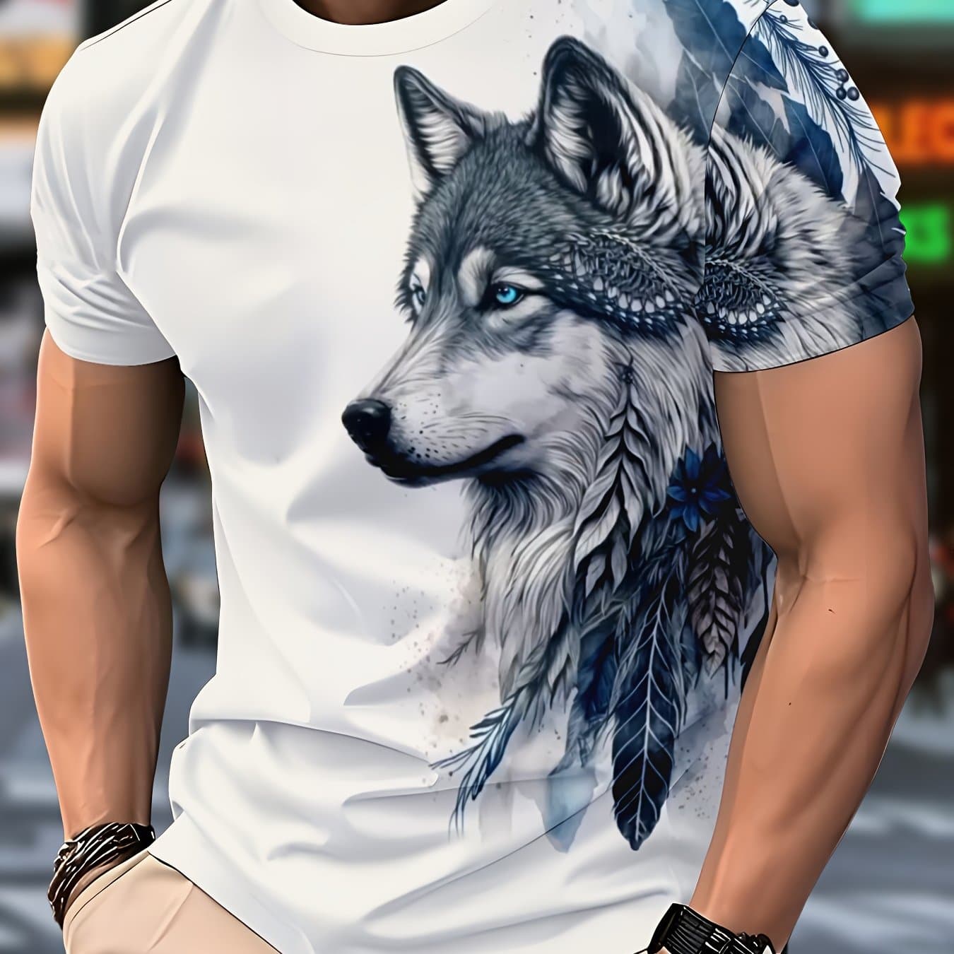 TEMU Men's Novelty T-shirt
