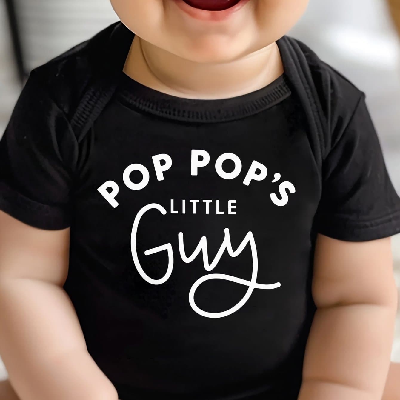 TEMU Baby Bodysuit Pop Print Unisex Infant Onesie, For Outdoor