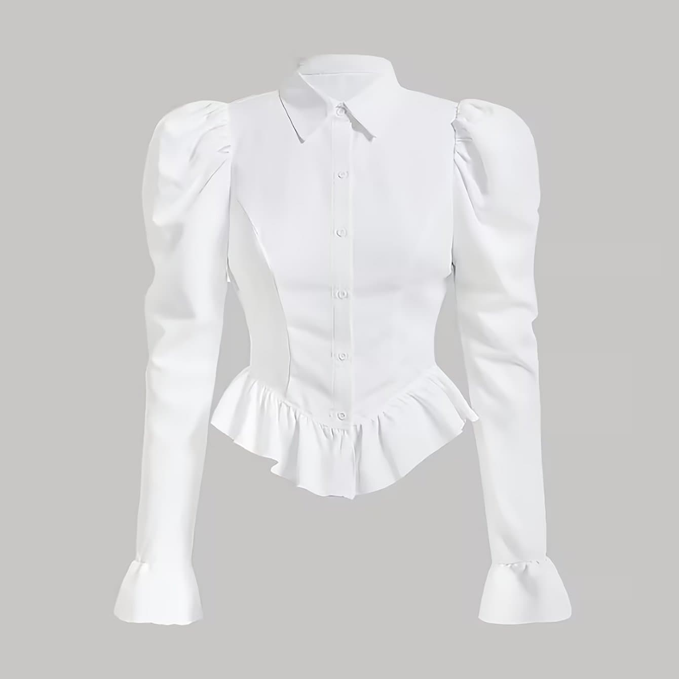 TEMU A Versatile Long-sleeve Shirt With A Collar, Perfect For Stylish Commuting