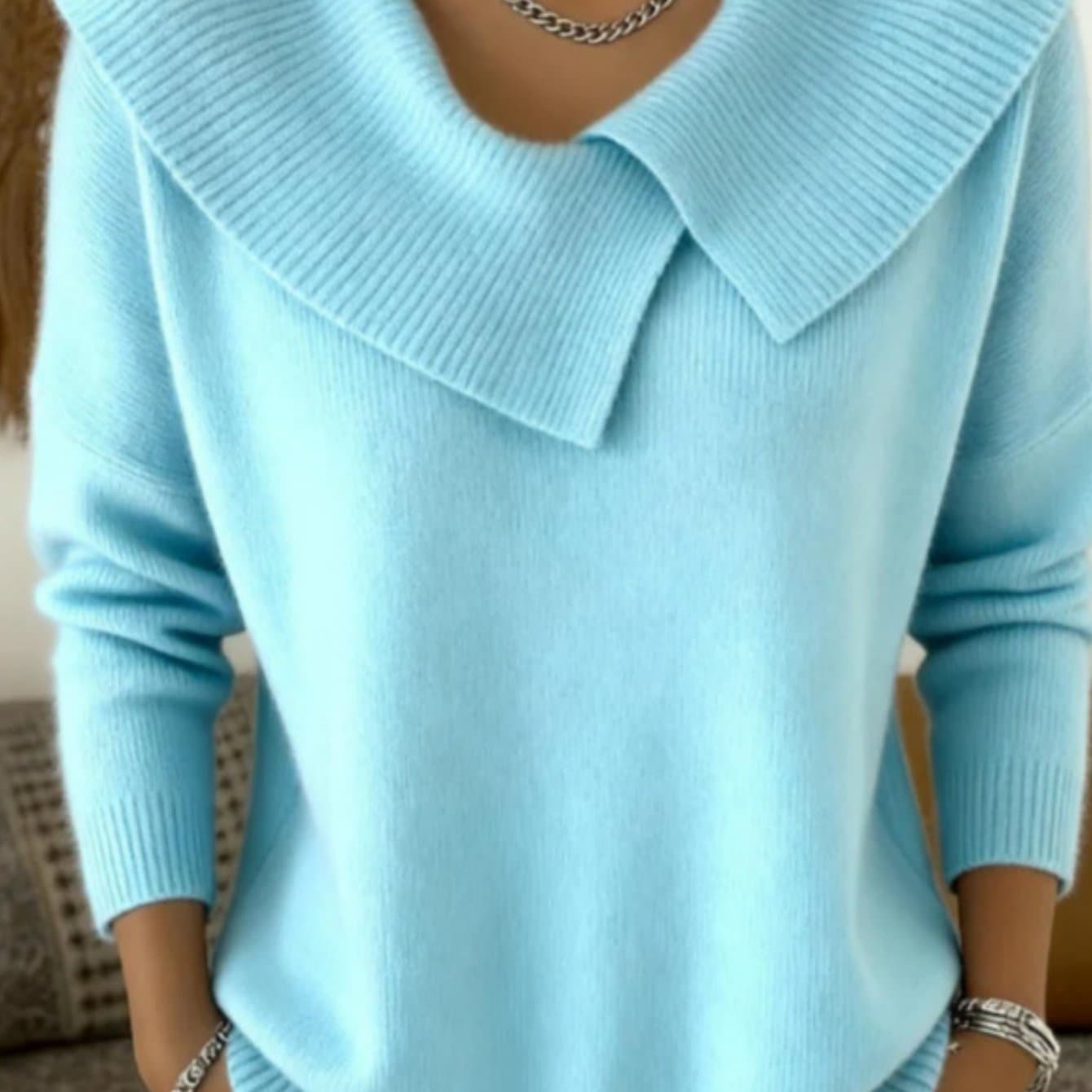 TEMU Relaxed And Fitted Sweaters Have A Of Uses. Sweaters A Casual And Y Vibe.