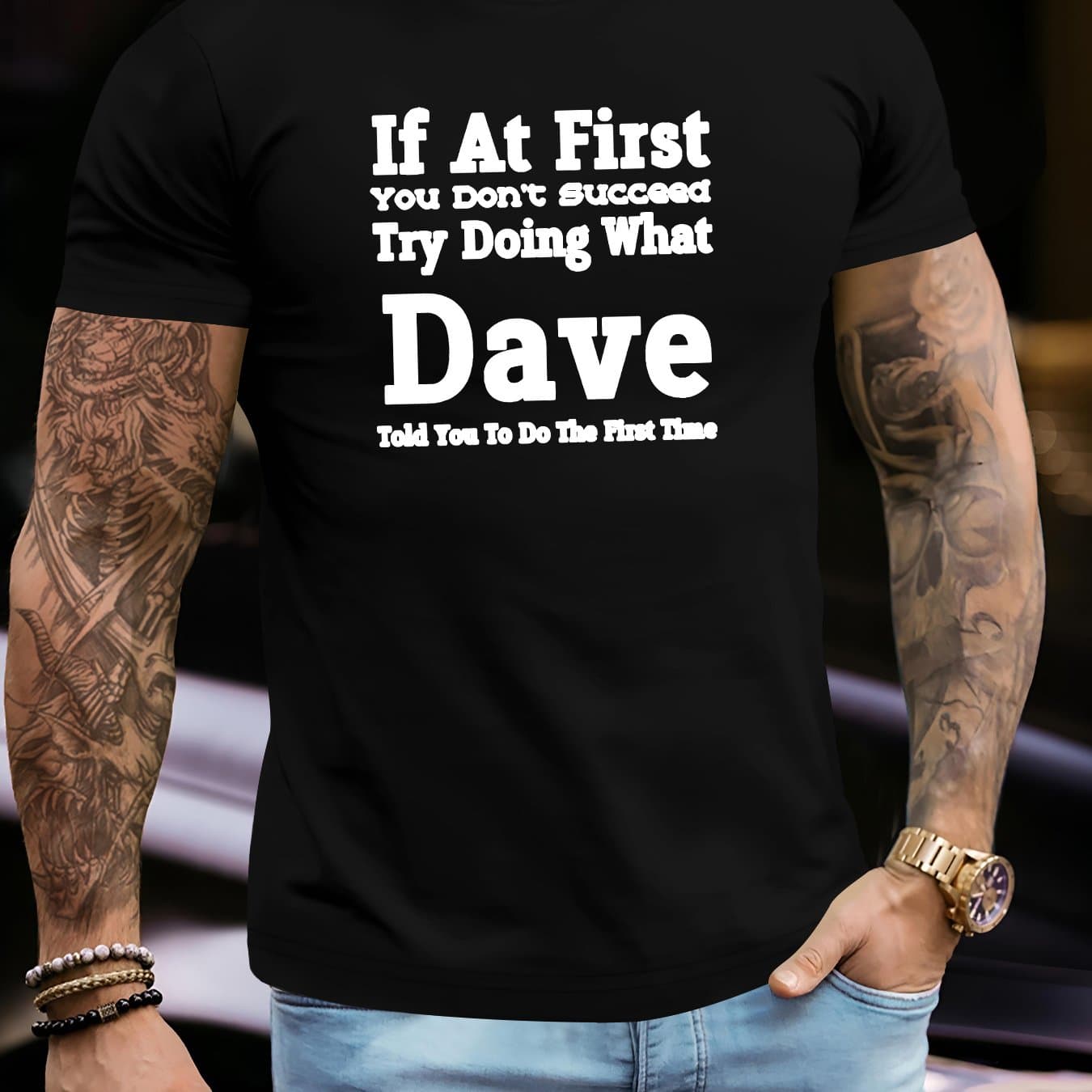 TEMU Men's Versatile T-shirt, A Stylish And Casual Short-sleeve Top With Fashionable Prints For Upscale Men's Clothing