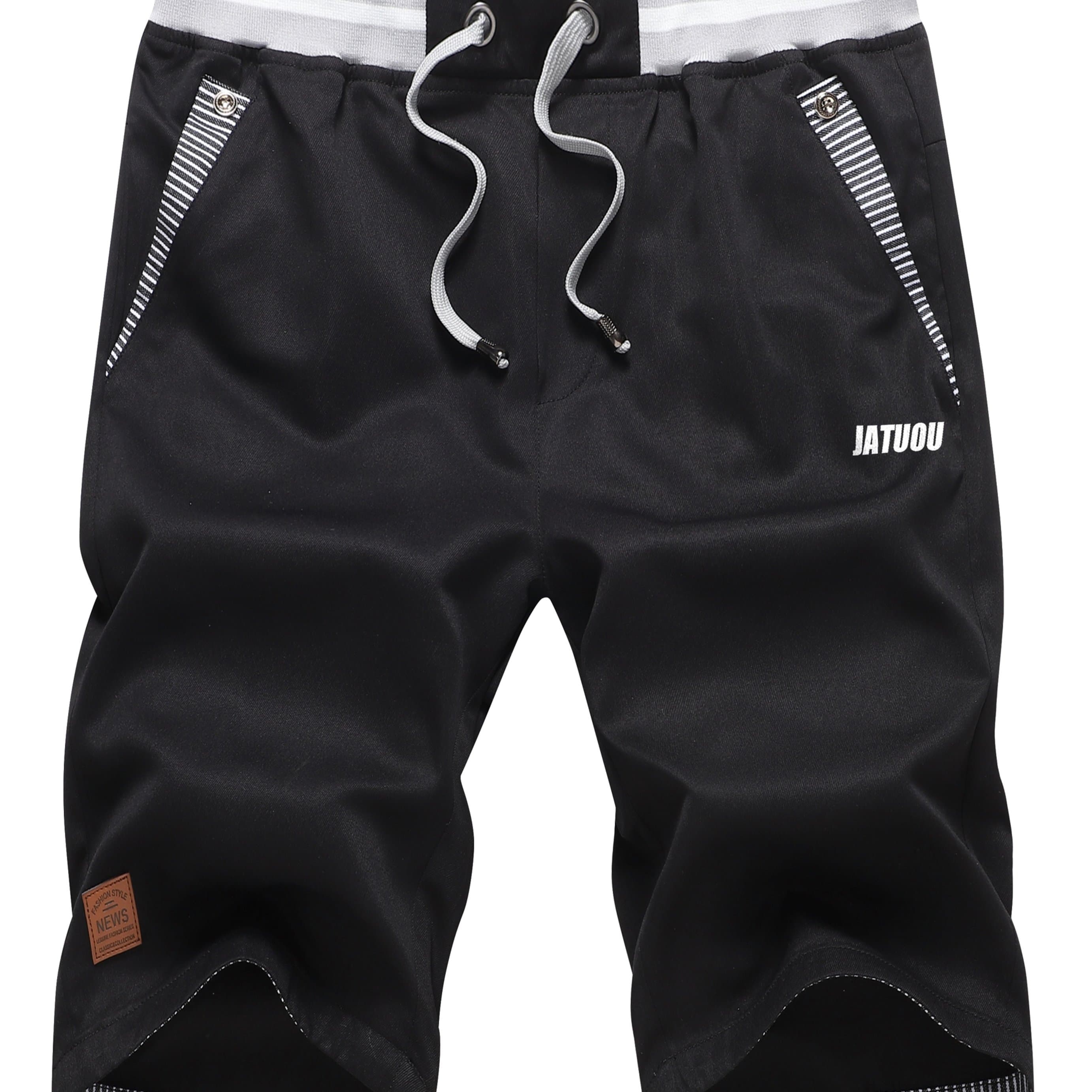 TEMU Three-color Men's Shorts, Work Shorts, Summer Casual Shorts, Summer Pants