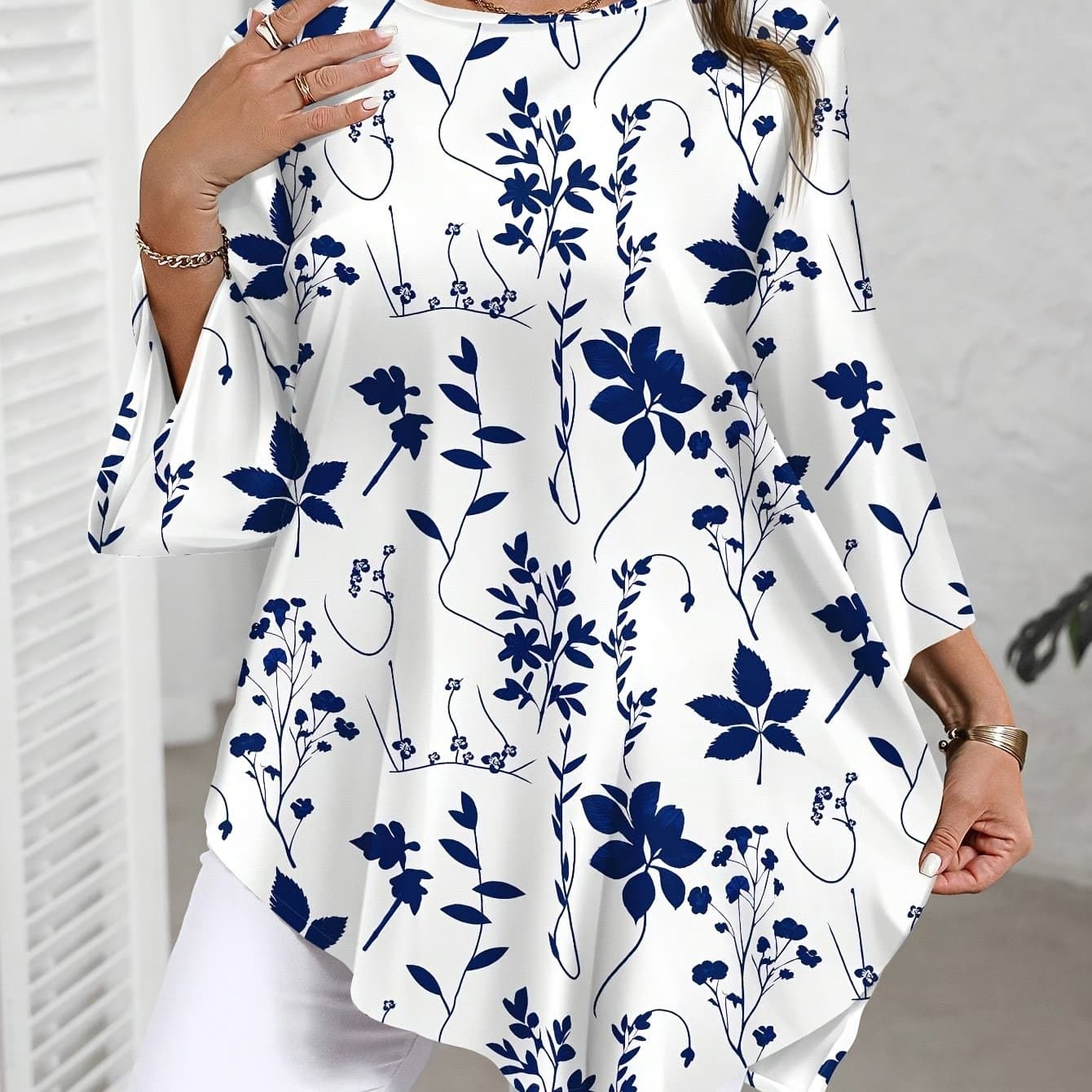TEMU Fashion Women's Printed Top
