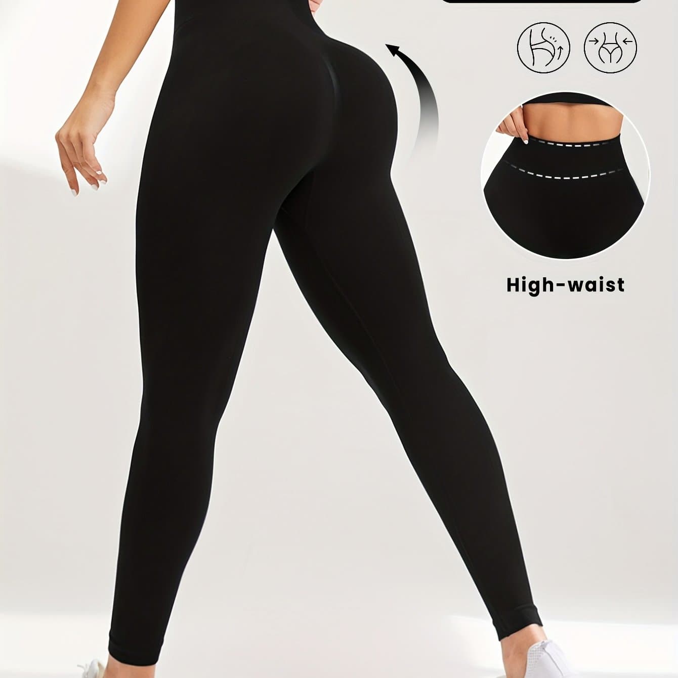 TEMU Women's Yoga High-waist -lifting Yoga Pants