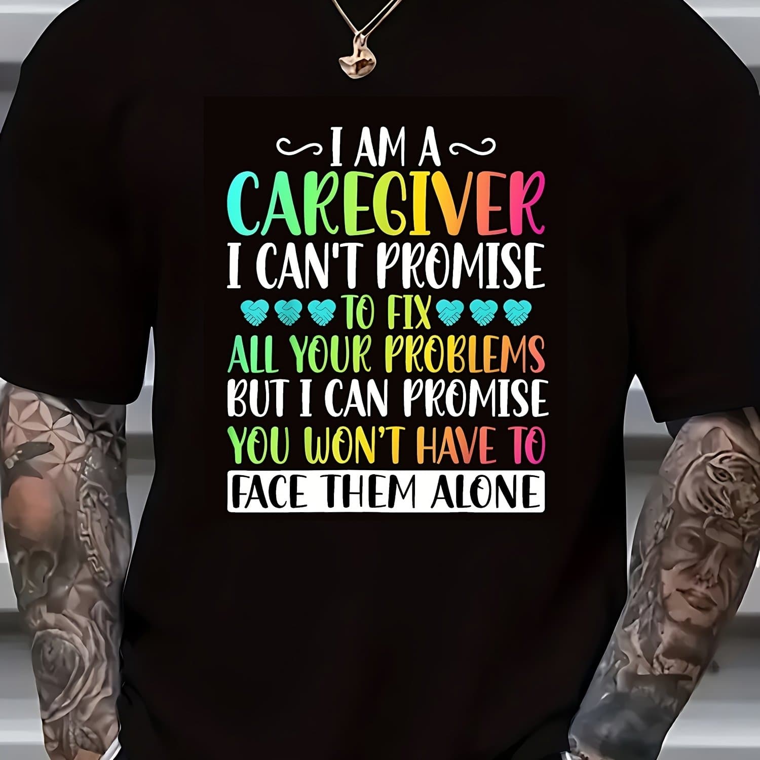 TEMU I'm A I Promise - Funny , Crew Neck, Ultra Soft, Breathable 100% Gift For Thanksgiving Christmas Men Women Dad Mom
