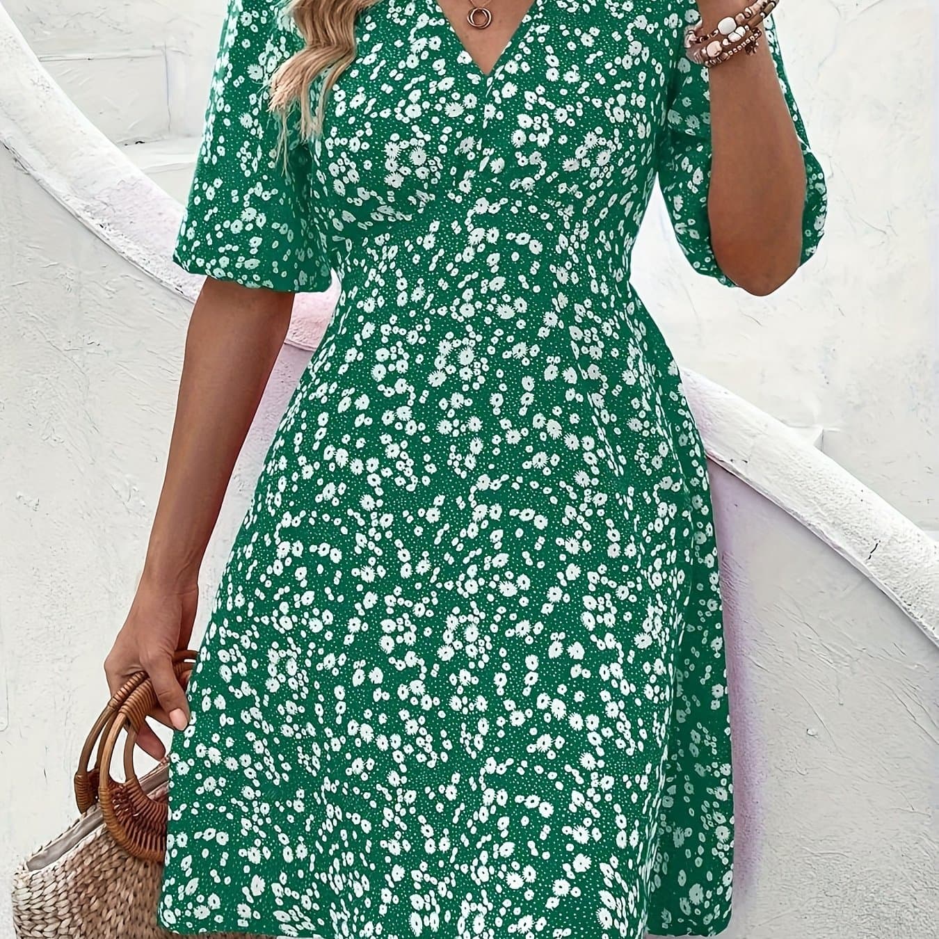 TEMU Oriental Women's Dress