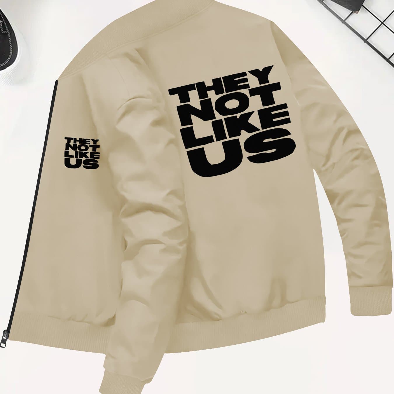 TEMU Men's Trendy Autumn And Winter High-end Casual Jacket With A Stylish Collar, Perfect For Young Men