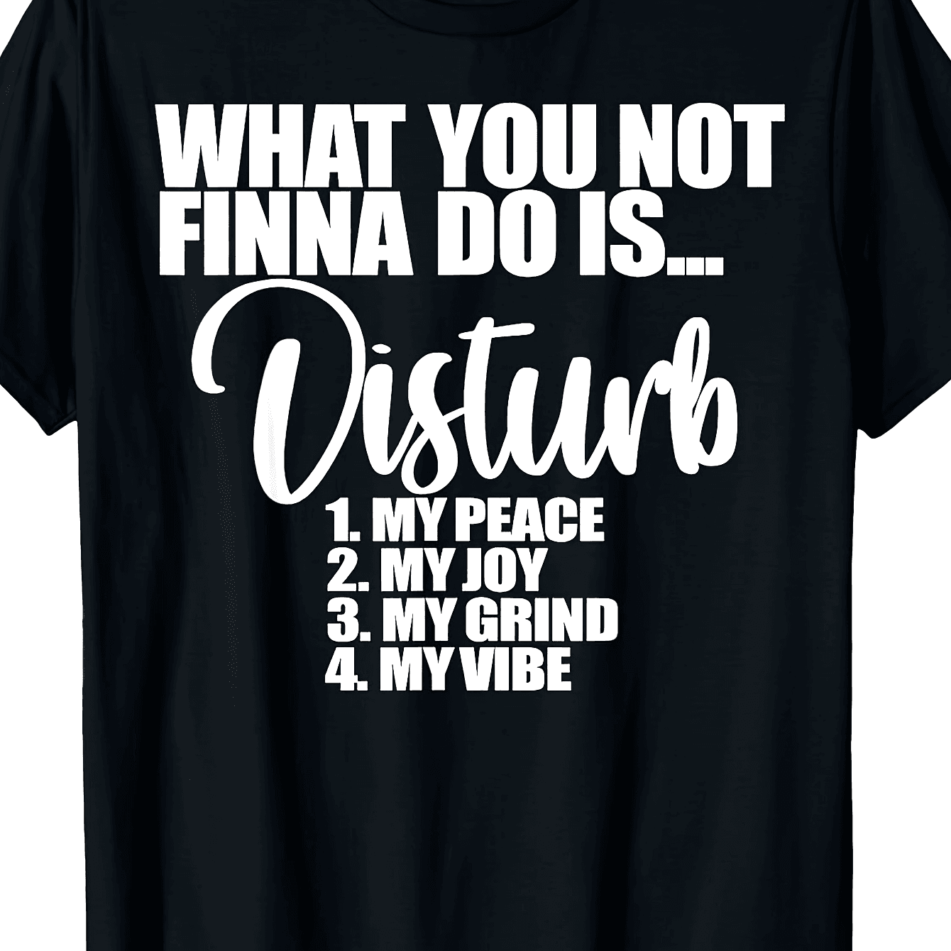 TEMU Men's Heavyweight Cotton T-shirt With "do Not Disturb /happiness/" Slogan - Retro Vintage Crew Neck Short Sleeve Shirt, Suitable For All Casual Wear, Machine Washable Regular , Plus Size