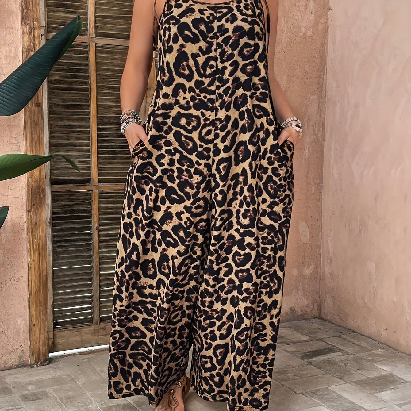 TEMU Plus Size - Plus Size - Plus Size Jumpsuit - J644