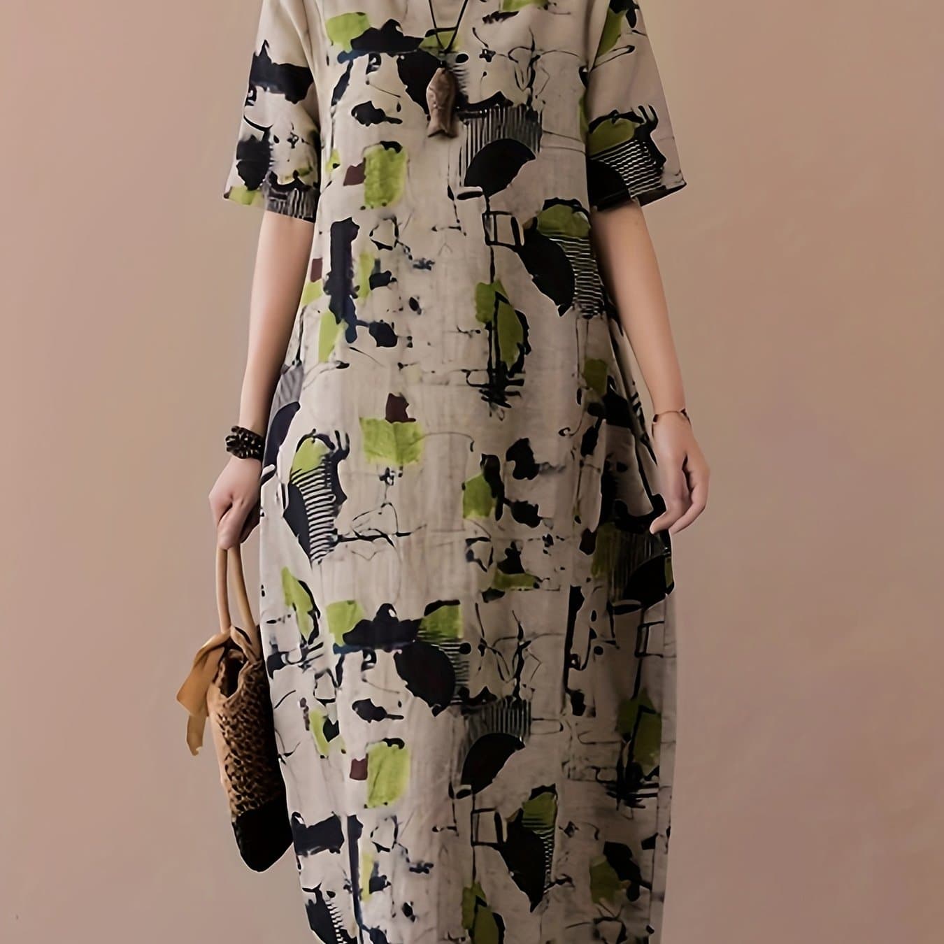 TEMU Linen Dress