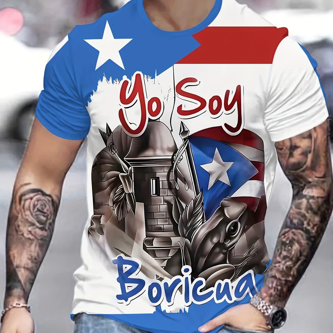 TEMU Ale Novelty Men's 3d Print Fashion T-shirt