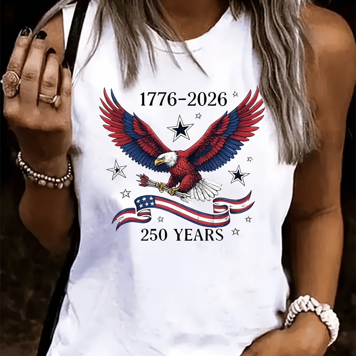 TEMU Women's Summer Tank Casual Sleeveless Loose Fit Soft Breathable Daily