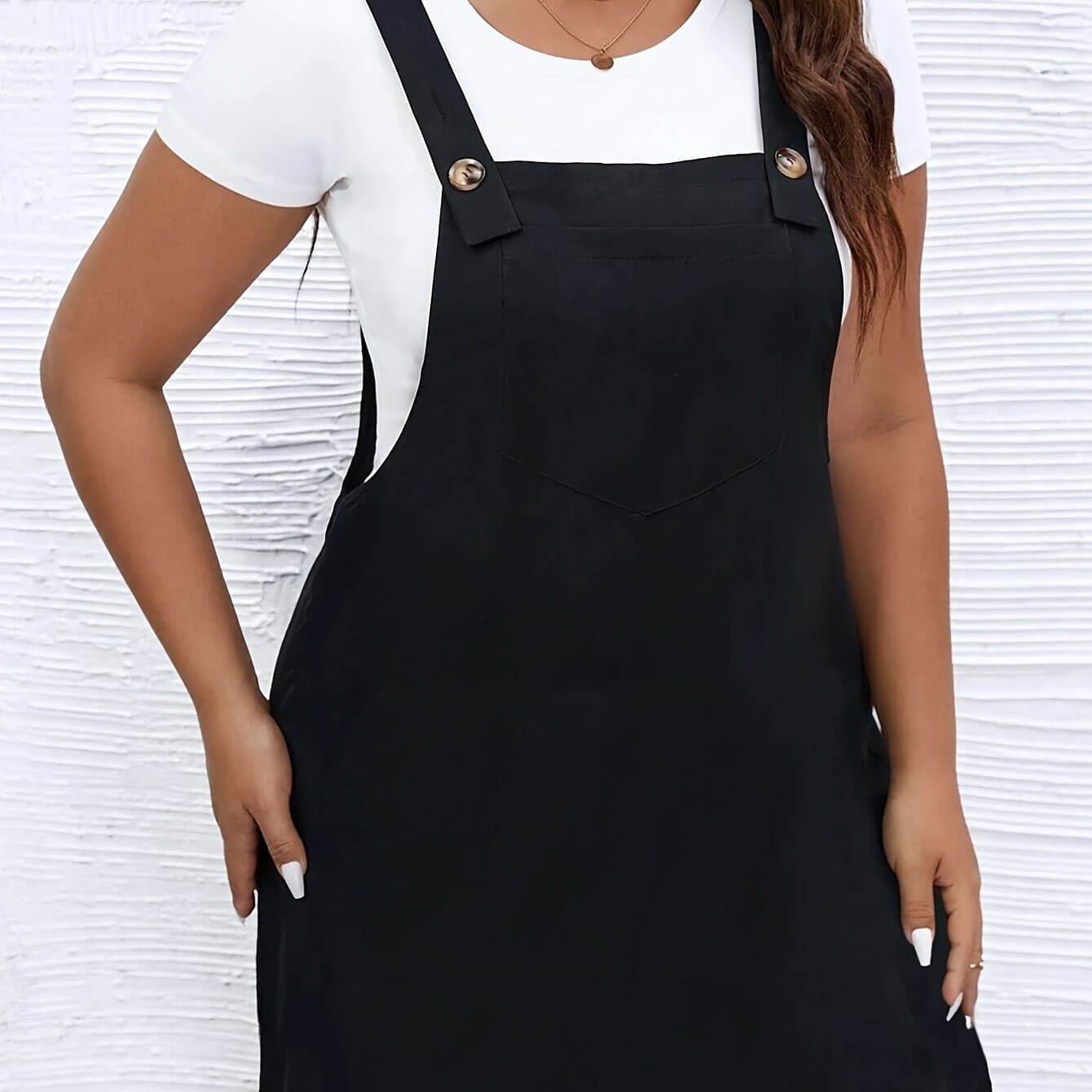 TEMU Plus Size, Dress With Pockets
