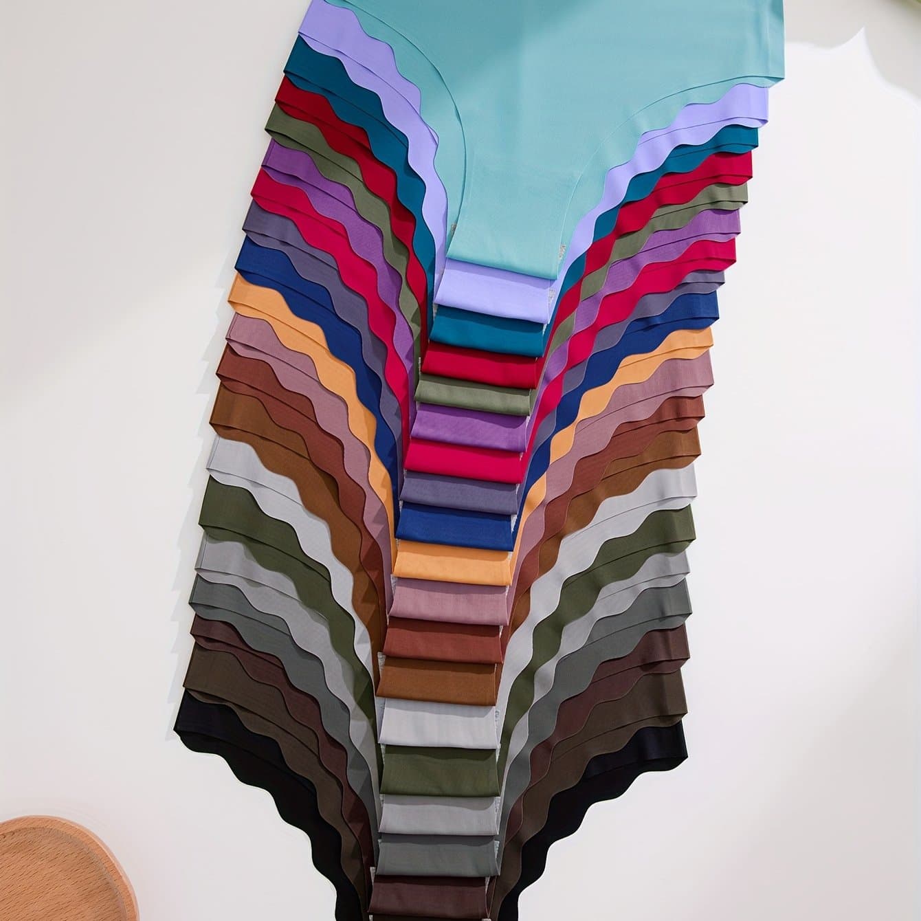 TEMU Hipster Seamless Low-rise Panties 20pcs