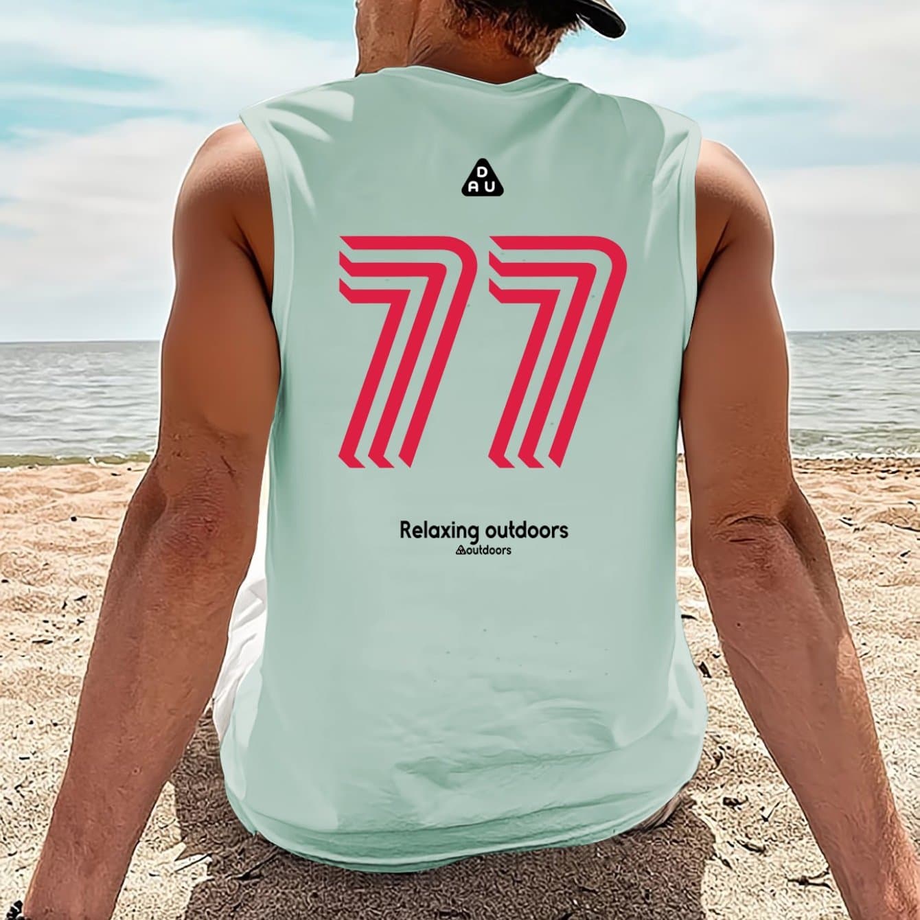 TEMU Men's Quick- Tank Top Made Of Polyester, Breathable, Sleeveless Shirt For Gym Workouts And Running Training