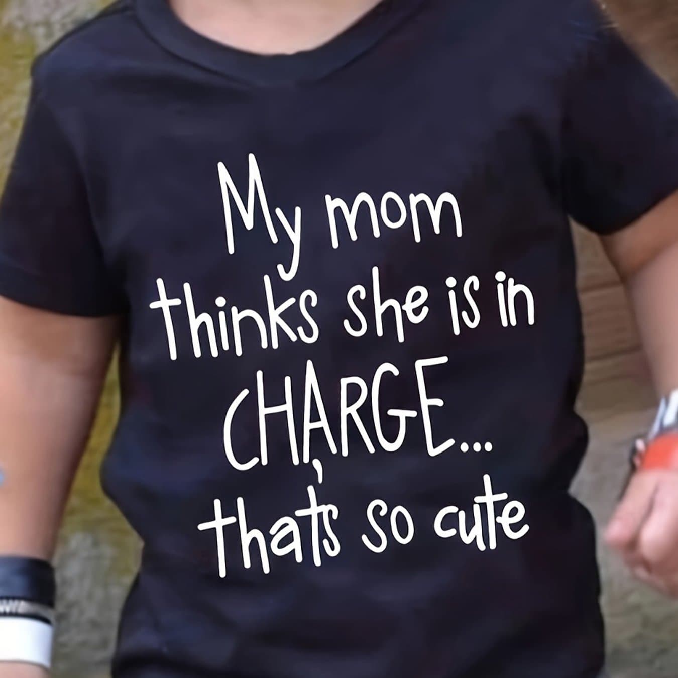 TEMU " ...that' Cute" Crew Neck T-shirt