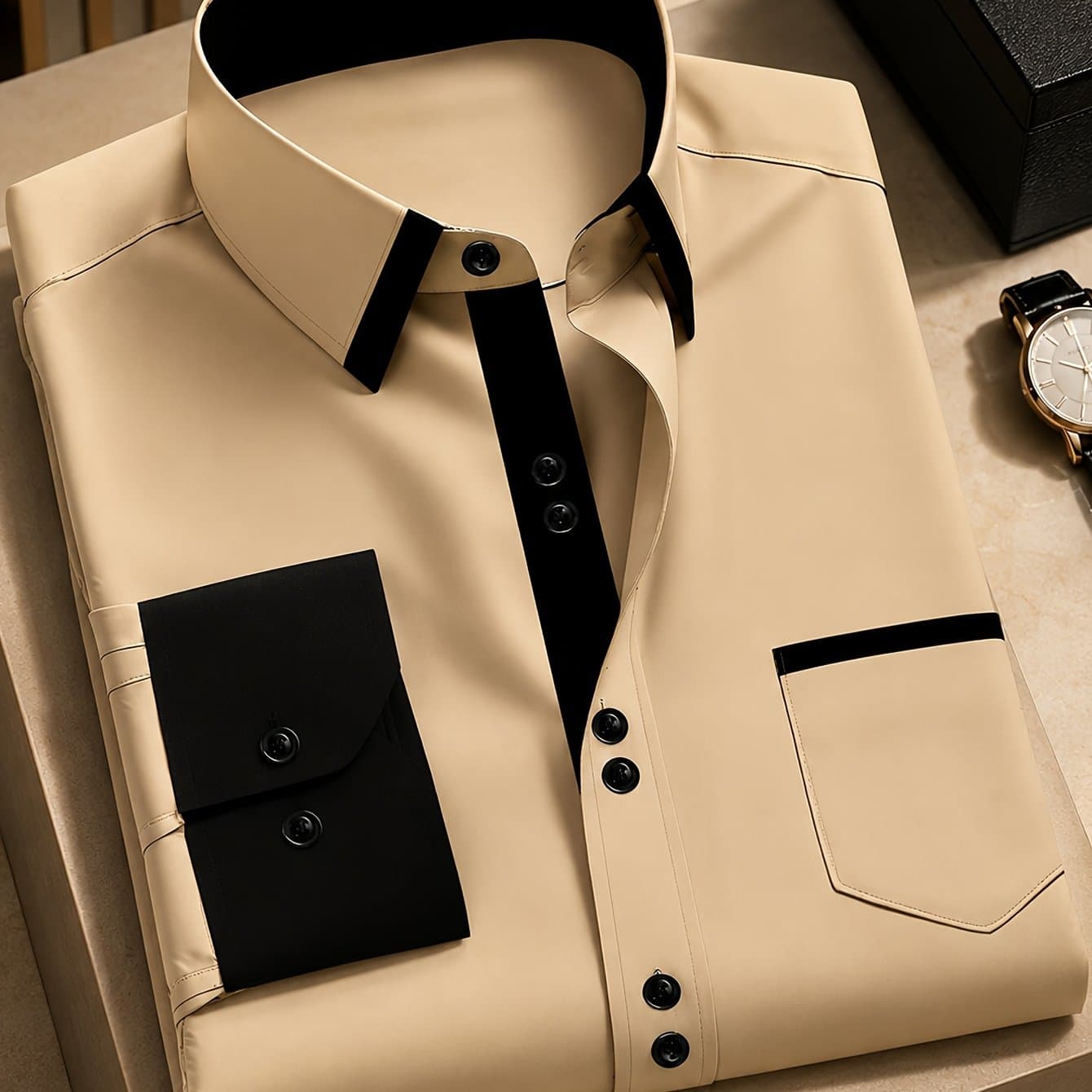 TEMU Men's Dress Shirt thumbnail 3